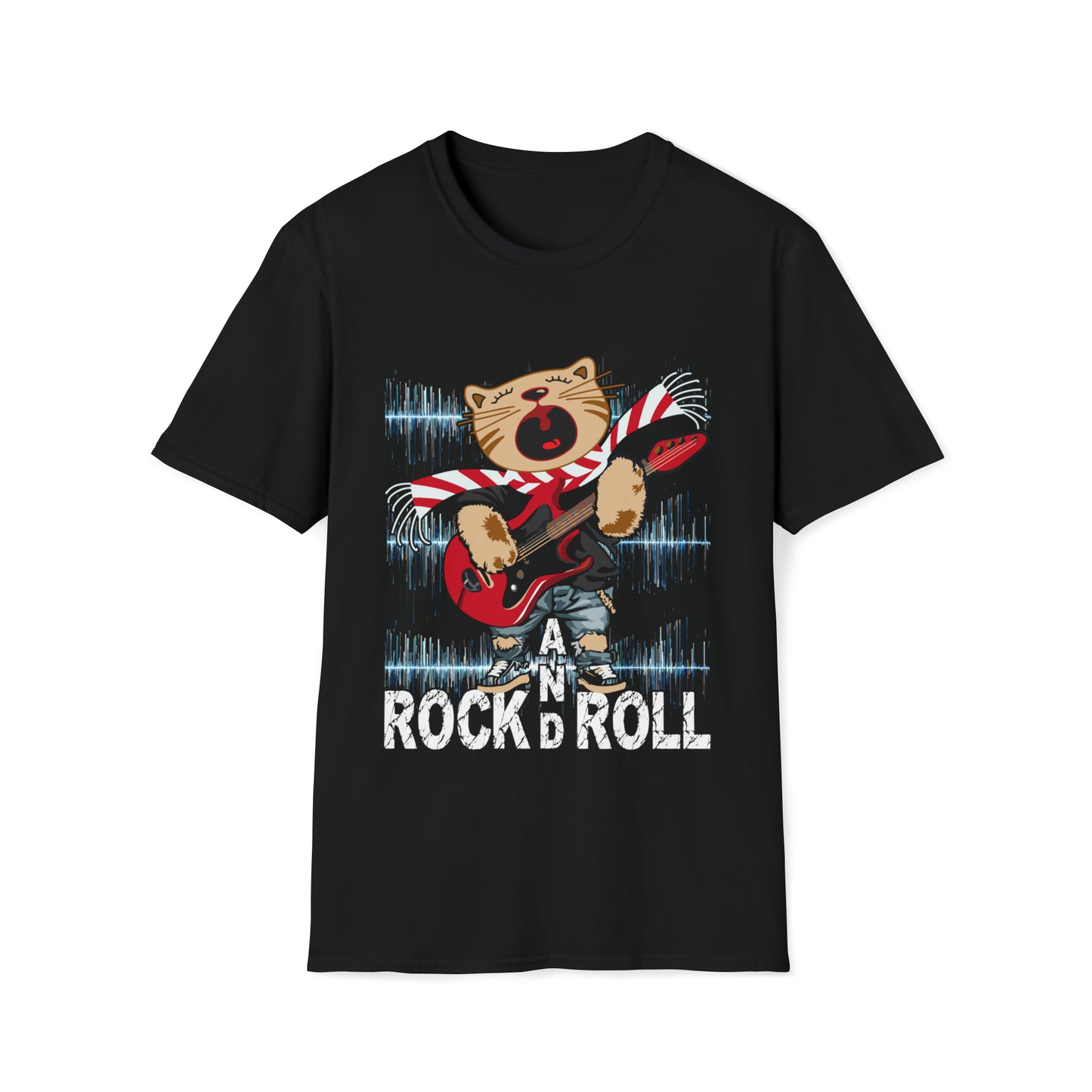 Chat Guitariste "and Rock abd Roll"