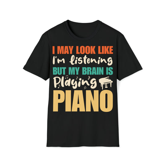 T-Shirt - My Brain Is Playing PIANO