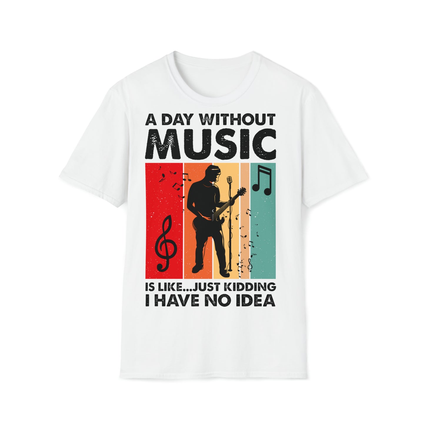 Vintage - Chanteur - A day without music