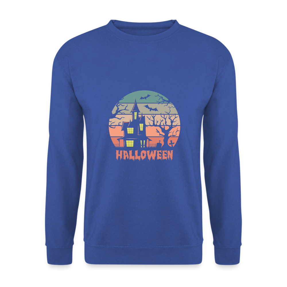 Sweat-shirt Unisex halloween - bleu royal