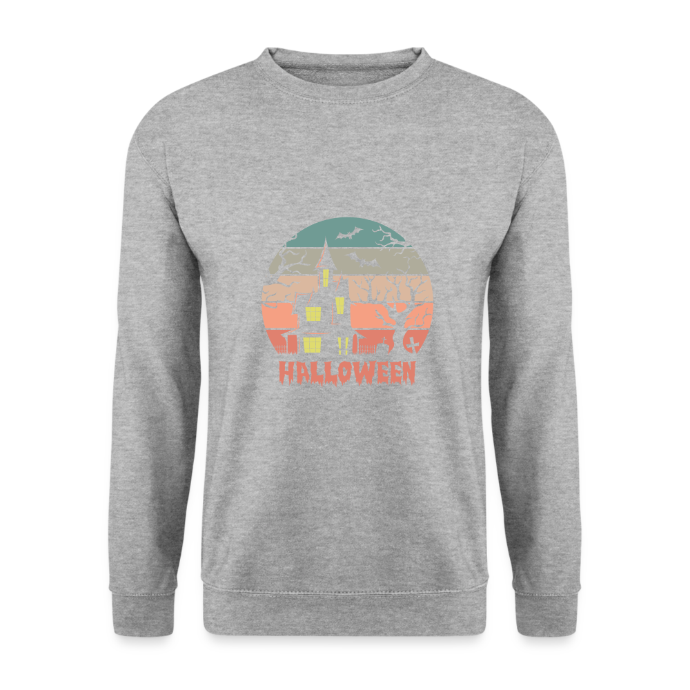 Sweat-shirt Unisex halloween - gris chiné