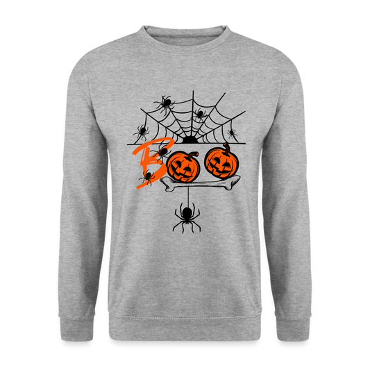 Sweat-shirt Unisex halloween - gris chiné