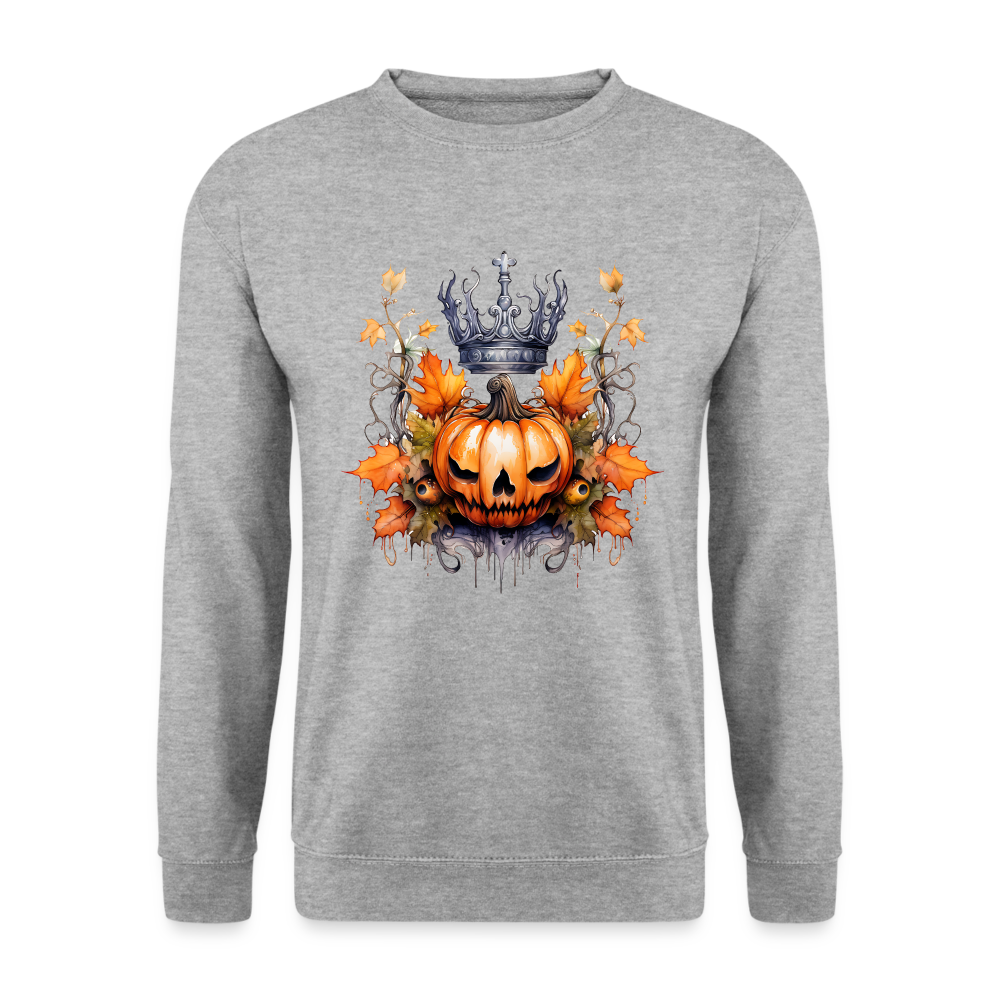 Sweat-shirt Unisex halloween - gris chiné