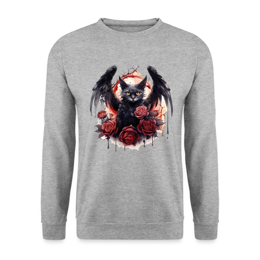 Sweat-shirt Unisex halloween - gris chiné