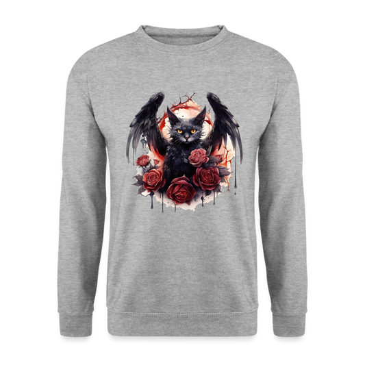 Sweat-shirt Unisex halloween - gris chiné