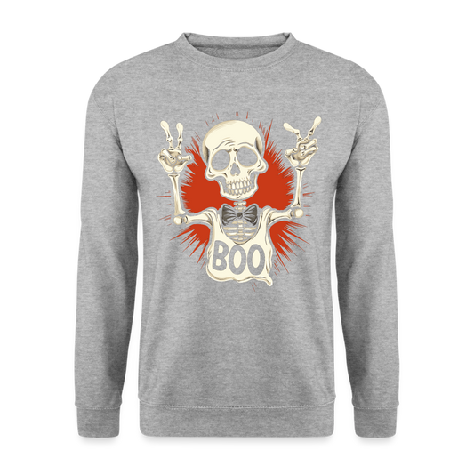 Sweat-shirt Unisex halloween - gris chiné