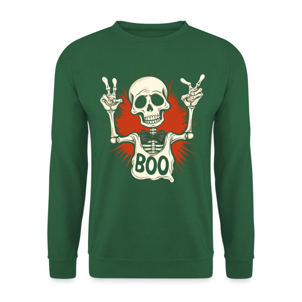 Sweat-shirt Unisex halloween - vert foncé