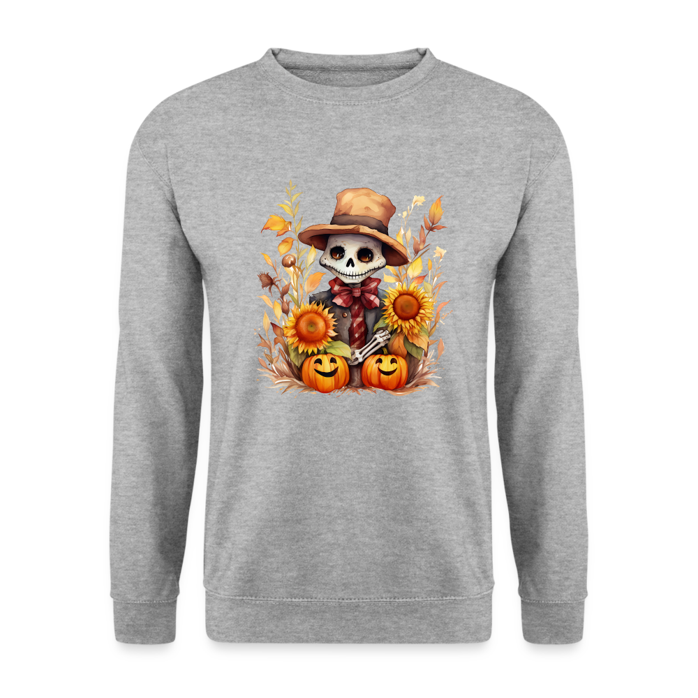 Sweat-shirt Unisex halloween - gris chiné