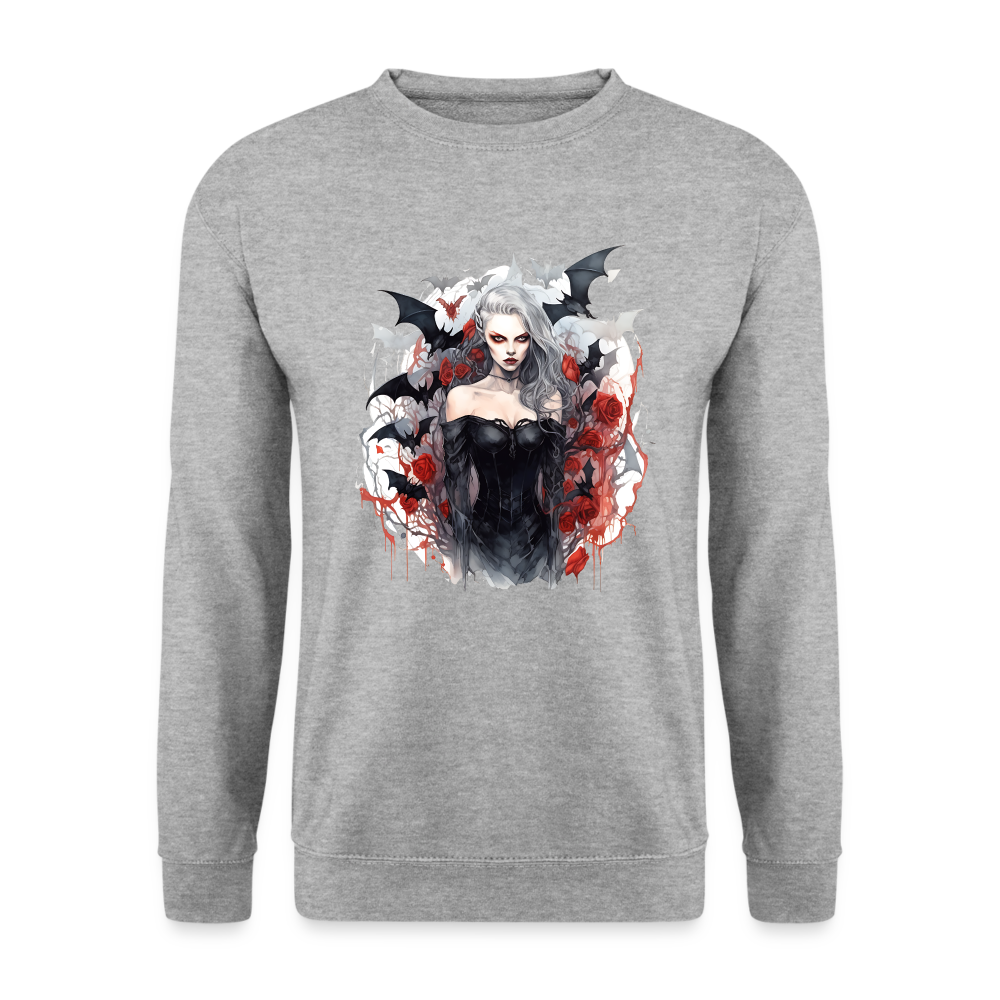 Sweat-shirt Unisex halloween - gris chiné