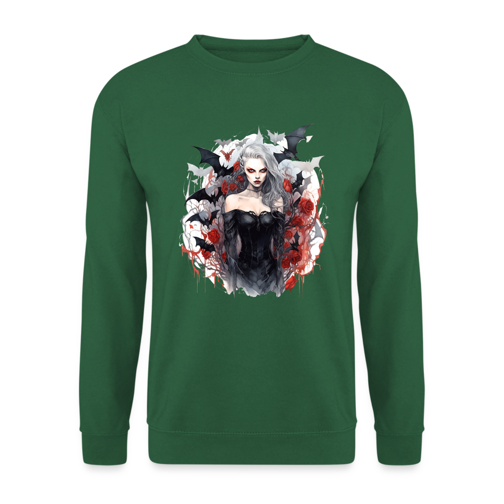 Sweat-shirt Unisex halloween - vert foncé