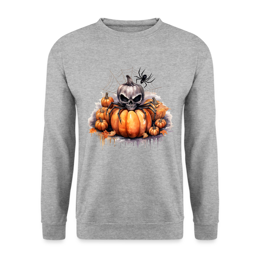 Sweat-shirt Unisex halloween - gris chiné