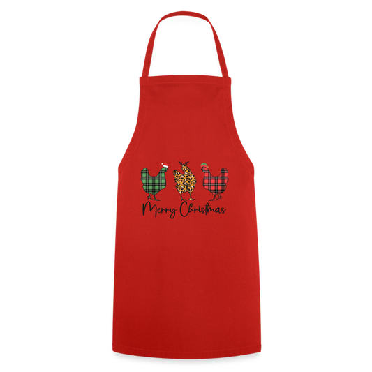 Tablier de cuisine - rouge